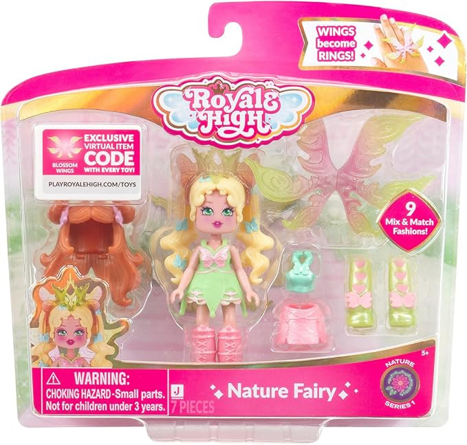 3” Nature Fairy Fashion Doll - 1 Figure with 9 Fashion Accessories - Virtual Item Code Included... | Amazon (US)
