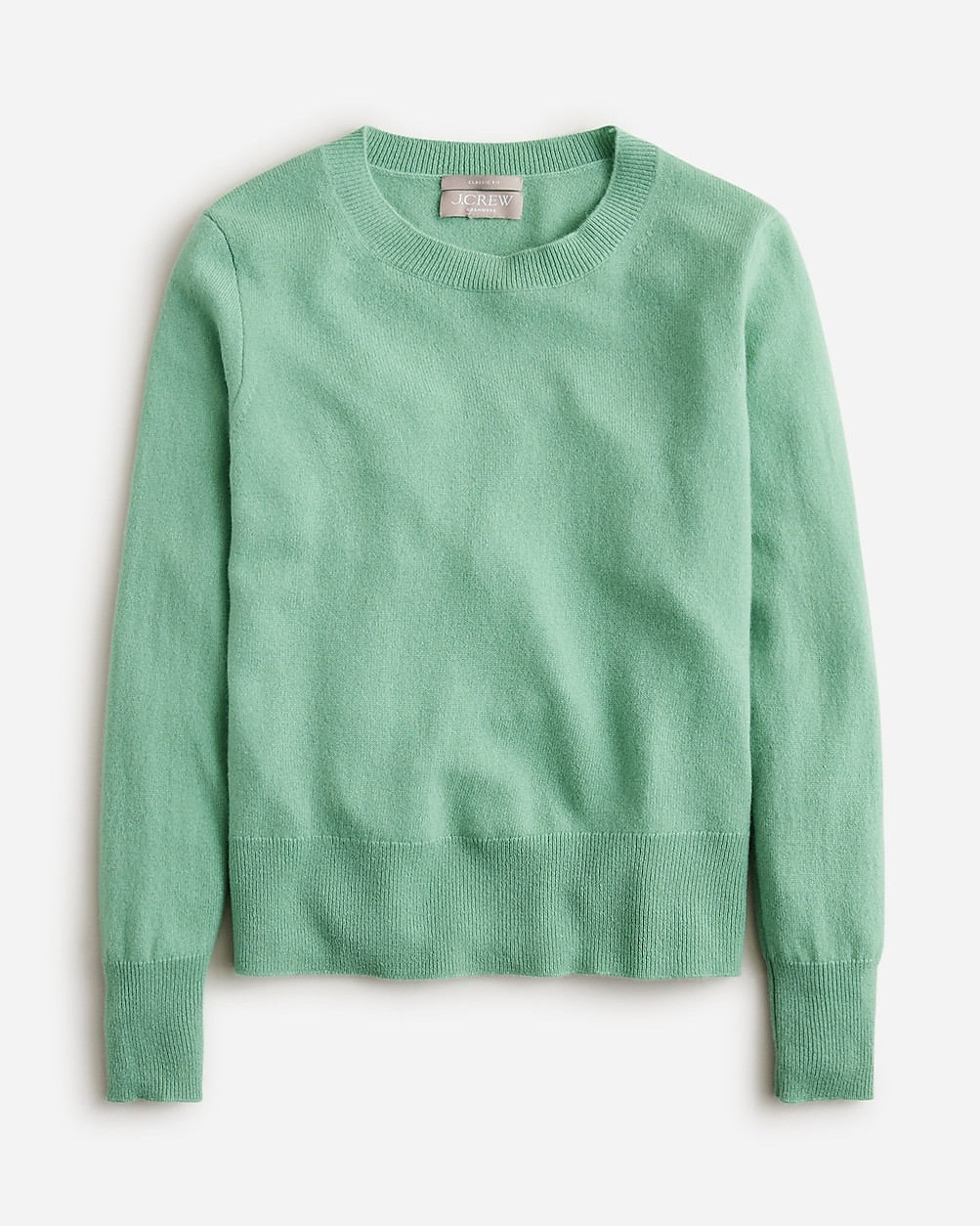 Cashmere classic-fit crewneck sweater | J. Crew US