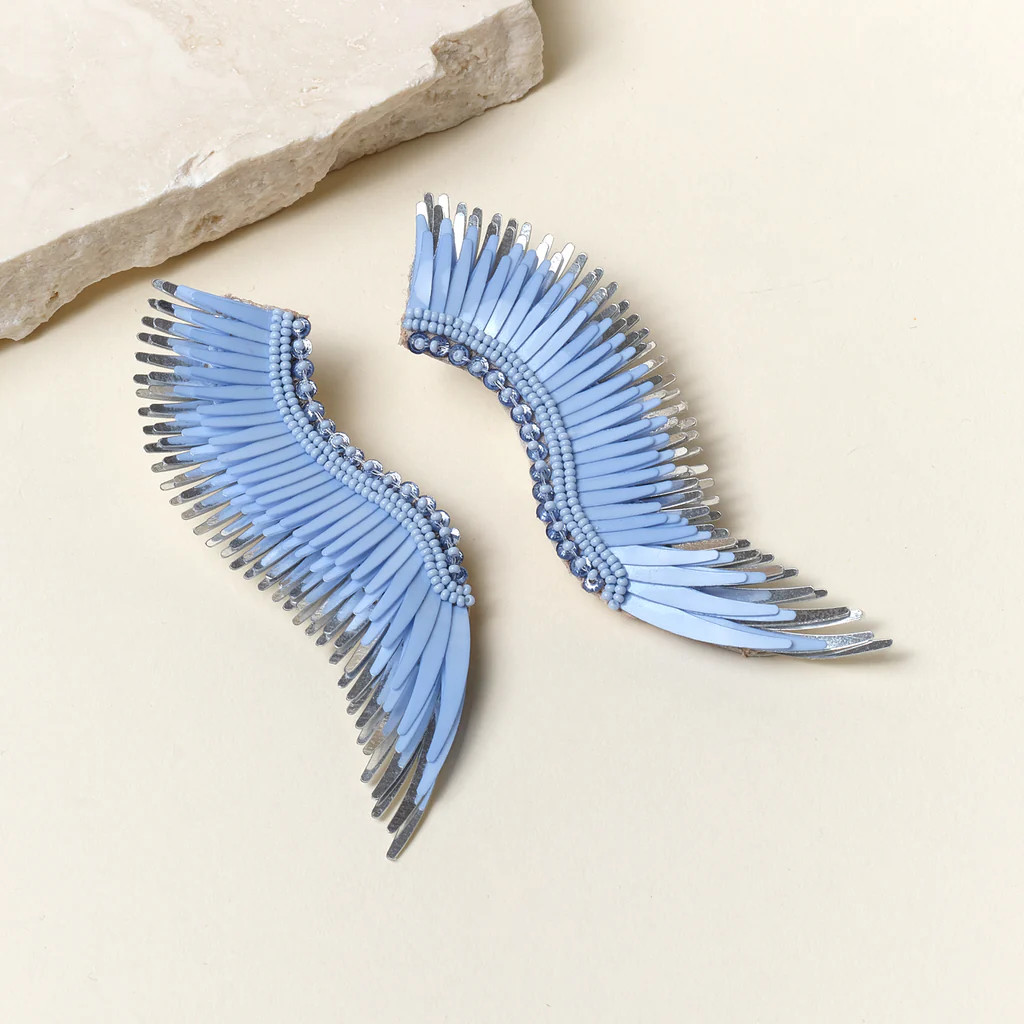 Madeline Earrings Carolina Blue | Mignonne Gavigan