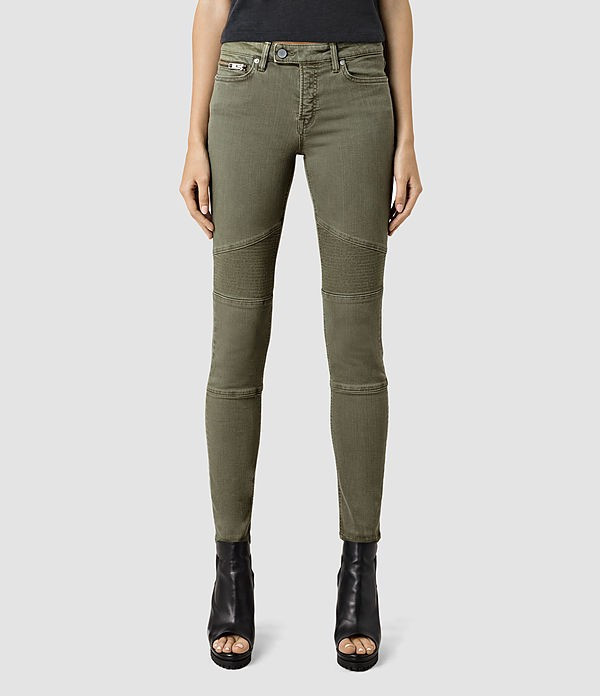 Biker Jean/khaki | AllSaints US