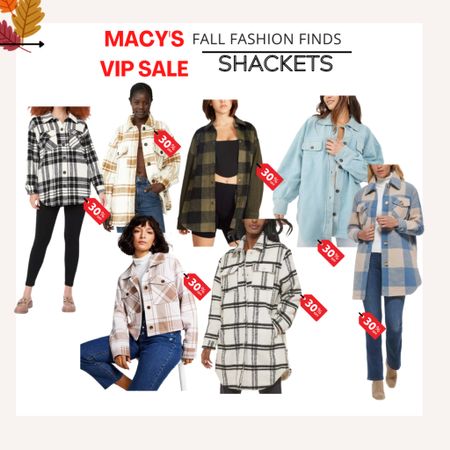 Fall fashion. Shackets for fall at Macys VIP sale


#LTKunder100 #LTKsalealert #LTKstyletip