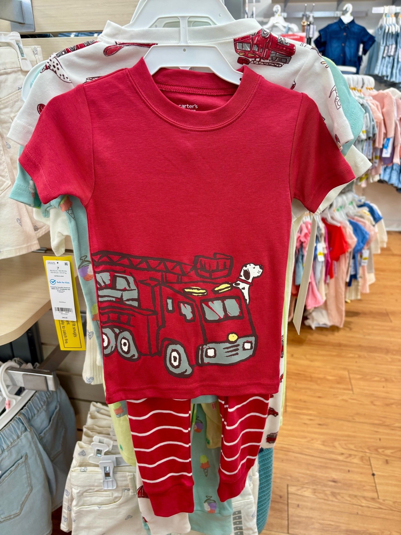 🚒💤 Fire truck PJs = every little boy’s favorite!

So cute, comfy, and perfect for cozy bedtime nights ❤️

#KidsPajamas #FireTruck #LittleBoyStyle #ToddlerLife
#BoysFashion #CozyKids #MomApproved #LTKFamily

#LTKKids #LTKBaby #LTKstorytime