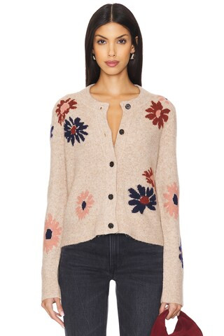 Rails Millie Cardigan in Mauve Meadow from Revolve.com | Revolve Clothing (Global)