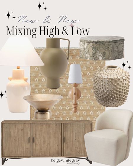 Mixing high / luxe decor and furniture with low / affordable finds to create a well balanced and uniquely you home!! 

#LTKfindsunder100 #LTKhome #LTKstyletip
