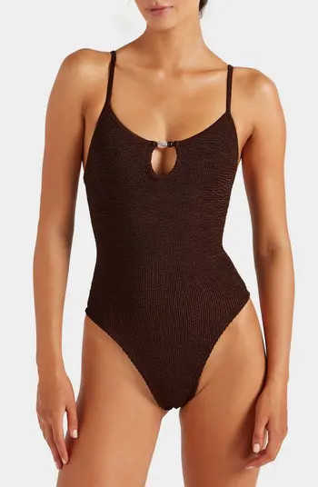 Mia Beaded One-Piece Swimsuit | Nordstrom