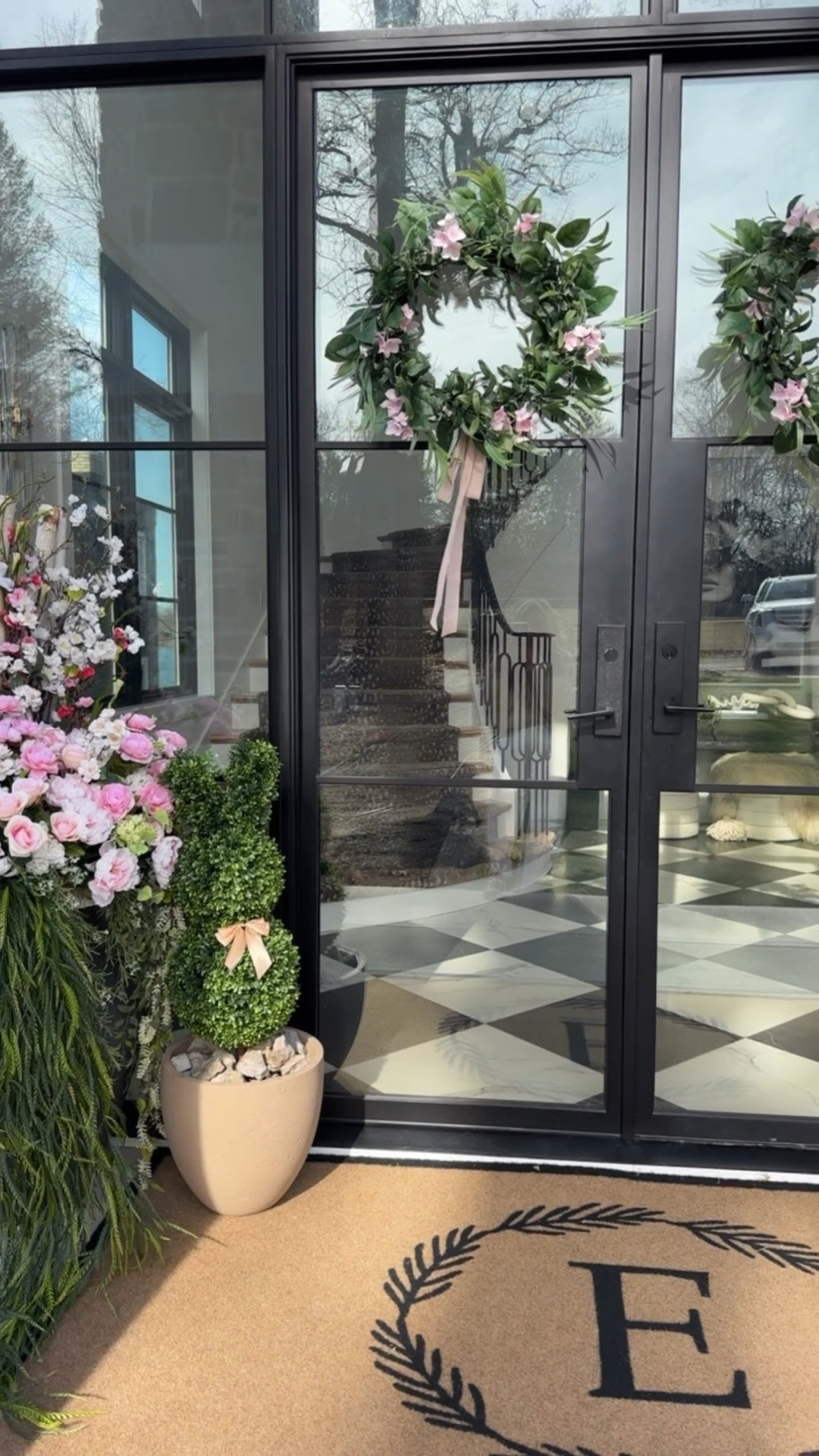 Spring porch refresh ☀️✨💐