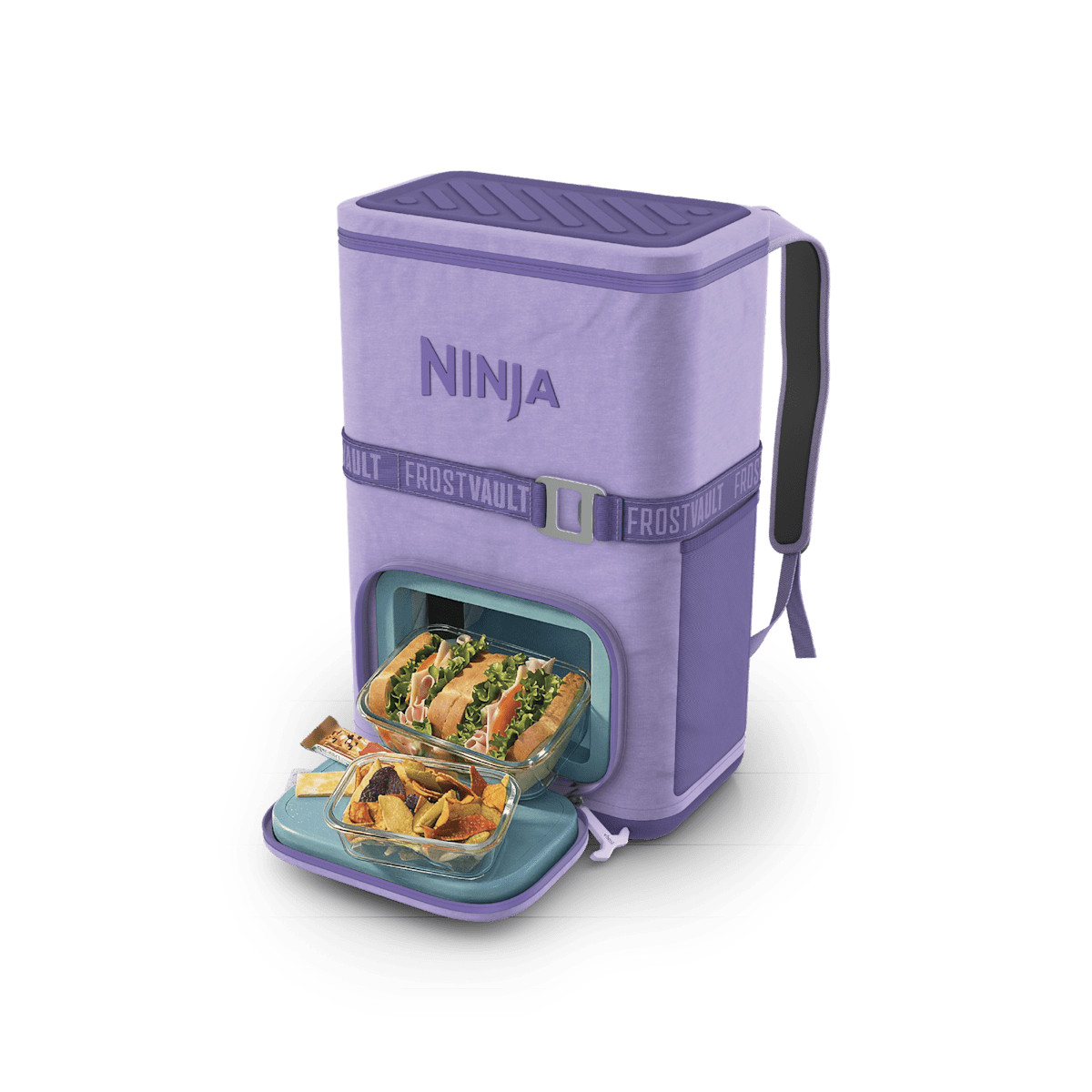 Ninja FrostVault 24 Can Backpack Cooler in Crocus Bloom | FF124LV | SharkNinja | SharkNinja
