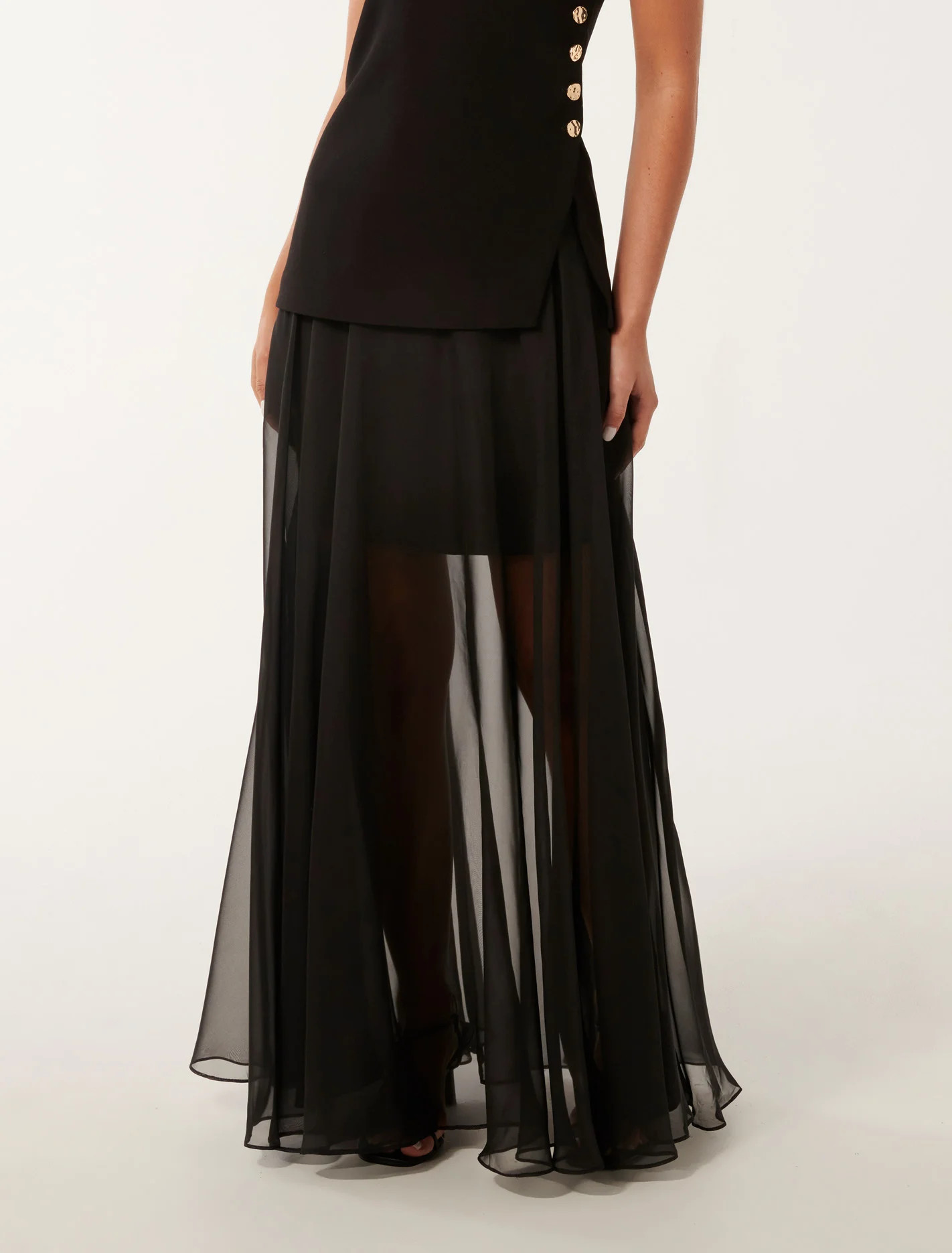 Lisette Sheer Maxi Skirt | Forever New (AU)