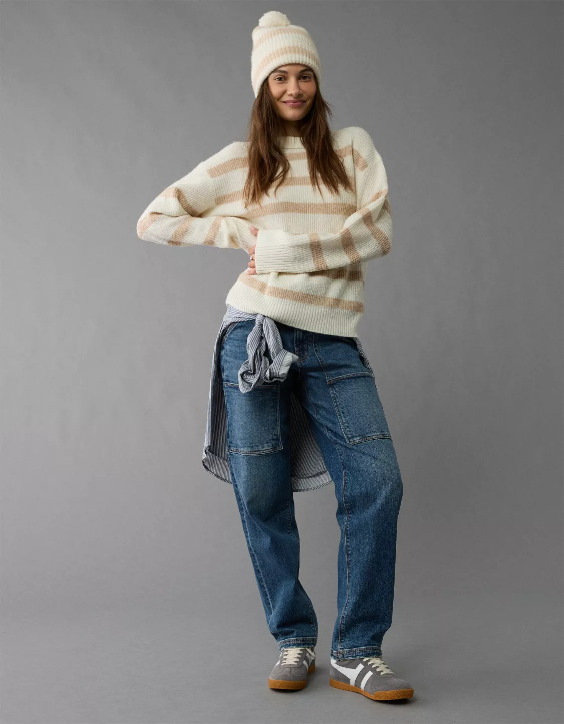 AE Whoa So Soft Crew Neck Sweater | American Eagle Outfitters (US & CA)