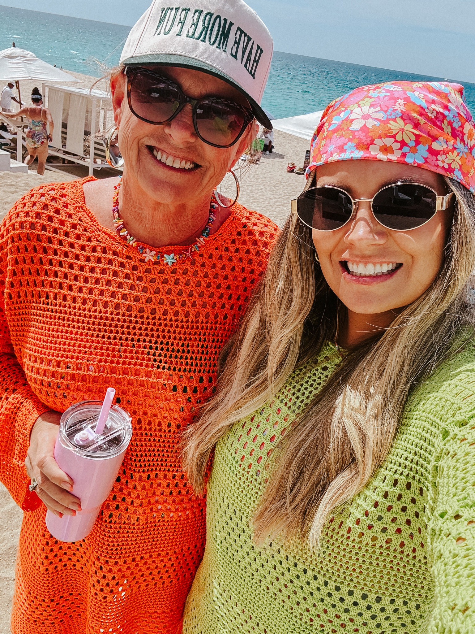 Amazon crochet coverup!!! This coverup is sooo cute & has so many colors to choose from!! Perfect for throwing on over your swimsuit!! 

I’m wearing size small but could’ve done a medium! 

Amazing finds, Amazon swim, amazing coverup, resort wear, vacation outfit 