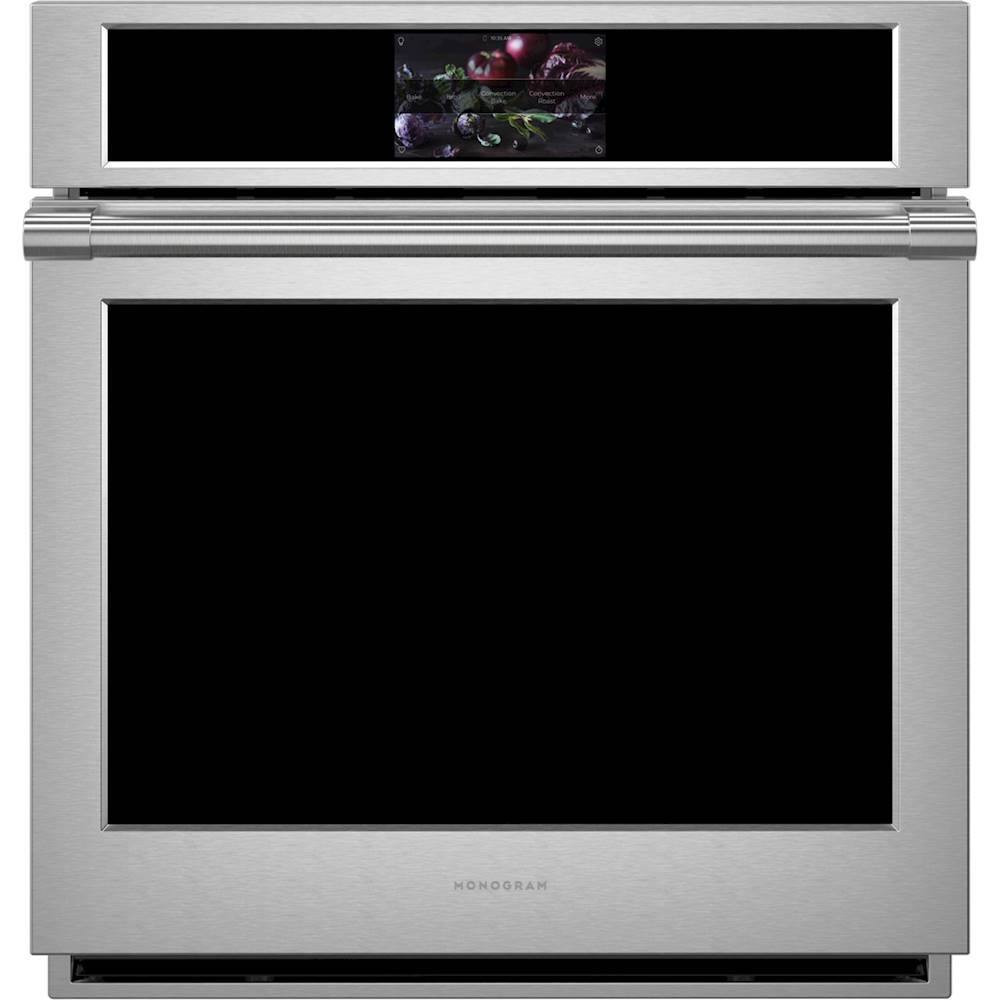 Monogram Statement Collection 27" Built-In Single Electric Convection Wall Oven Stainless Steel Z... | Best Buy U.S.