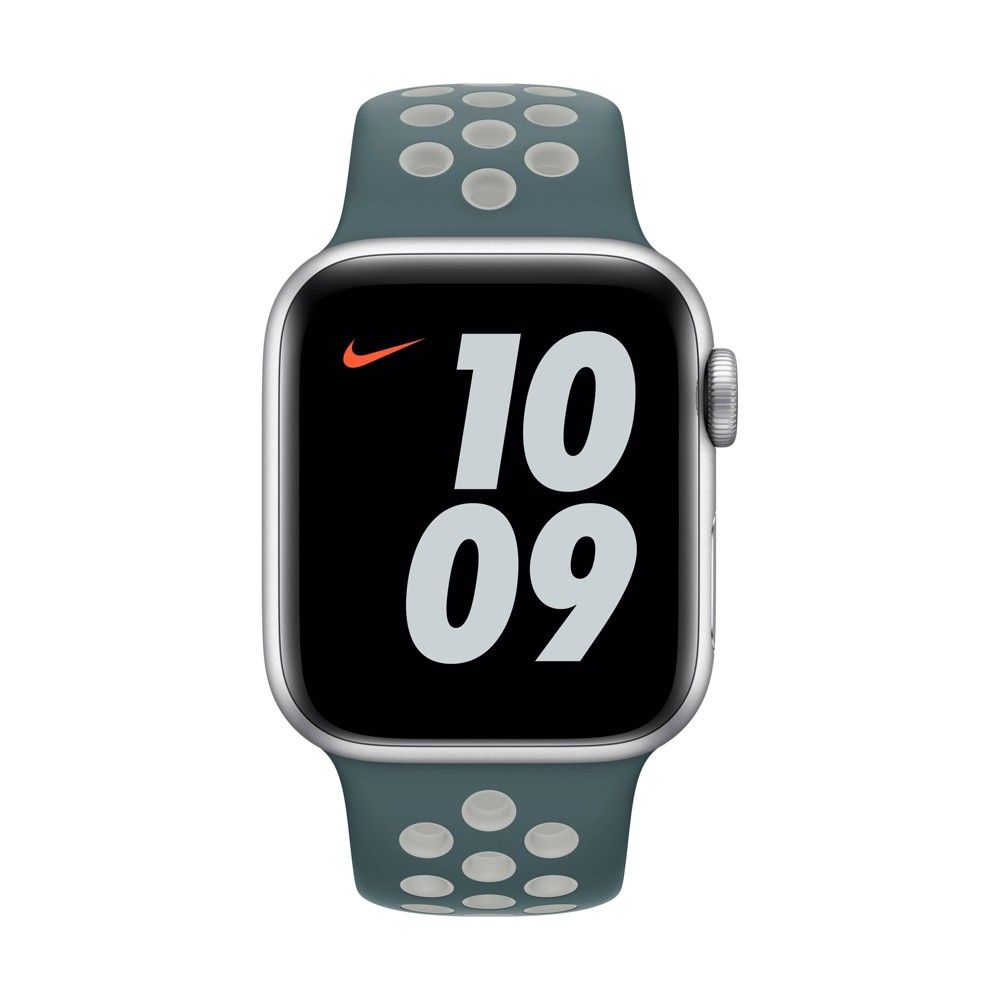 Apple Watch 40mm Nike Sport Band - Hasta/Light Silver | Target