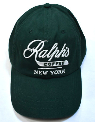 Polo Ralph Lauren Ralph's Coffee New York NYC Baseball Hat Strapback Adjustable  | eBay | eBay US