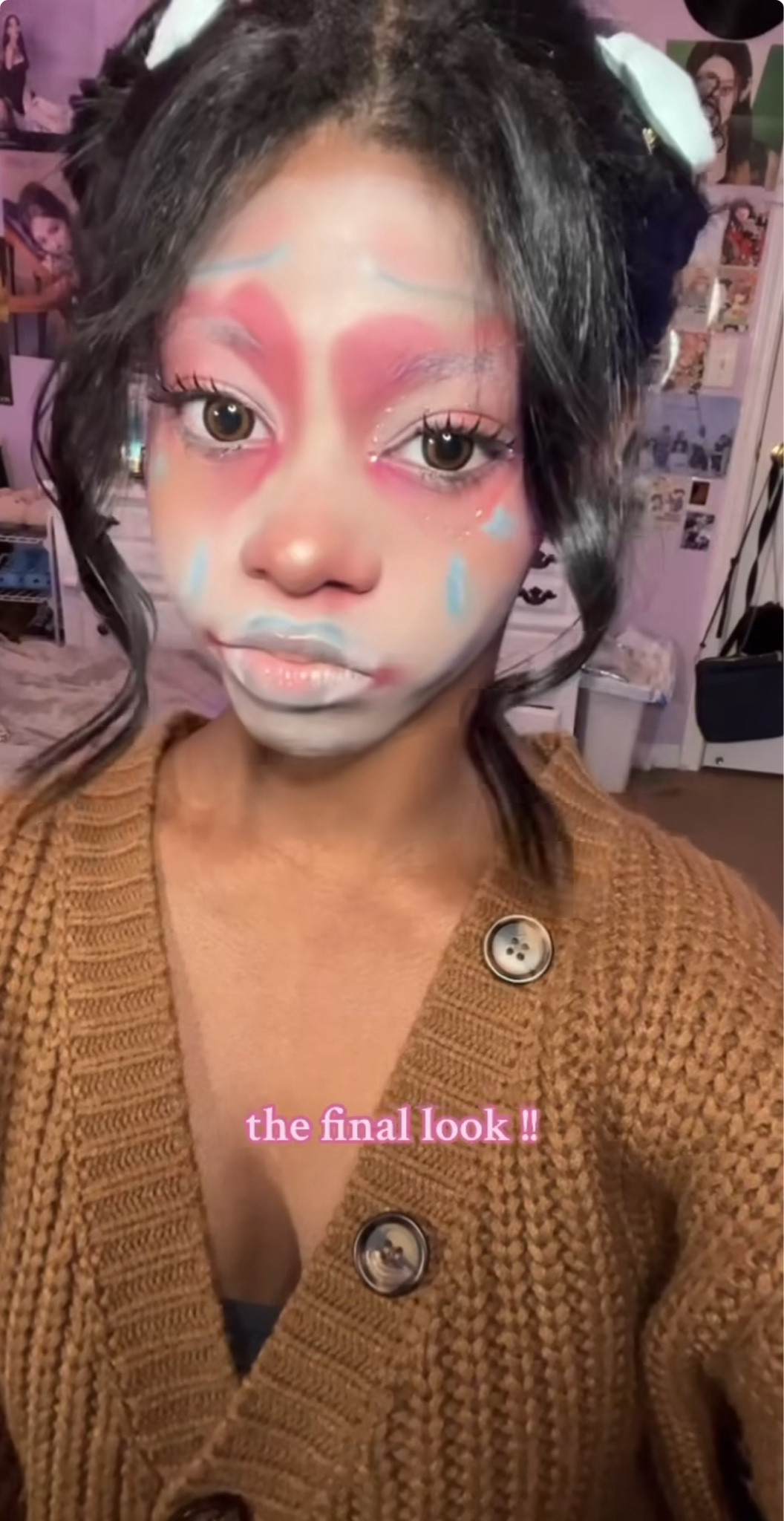 heart clown makeup 🫧💗!! #makeup #clown #clownmakeup #clowngirl # pastelmakeup 

#LTKBeauty #LTKSeasonal #LTKU