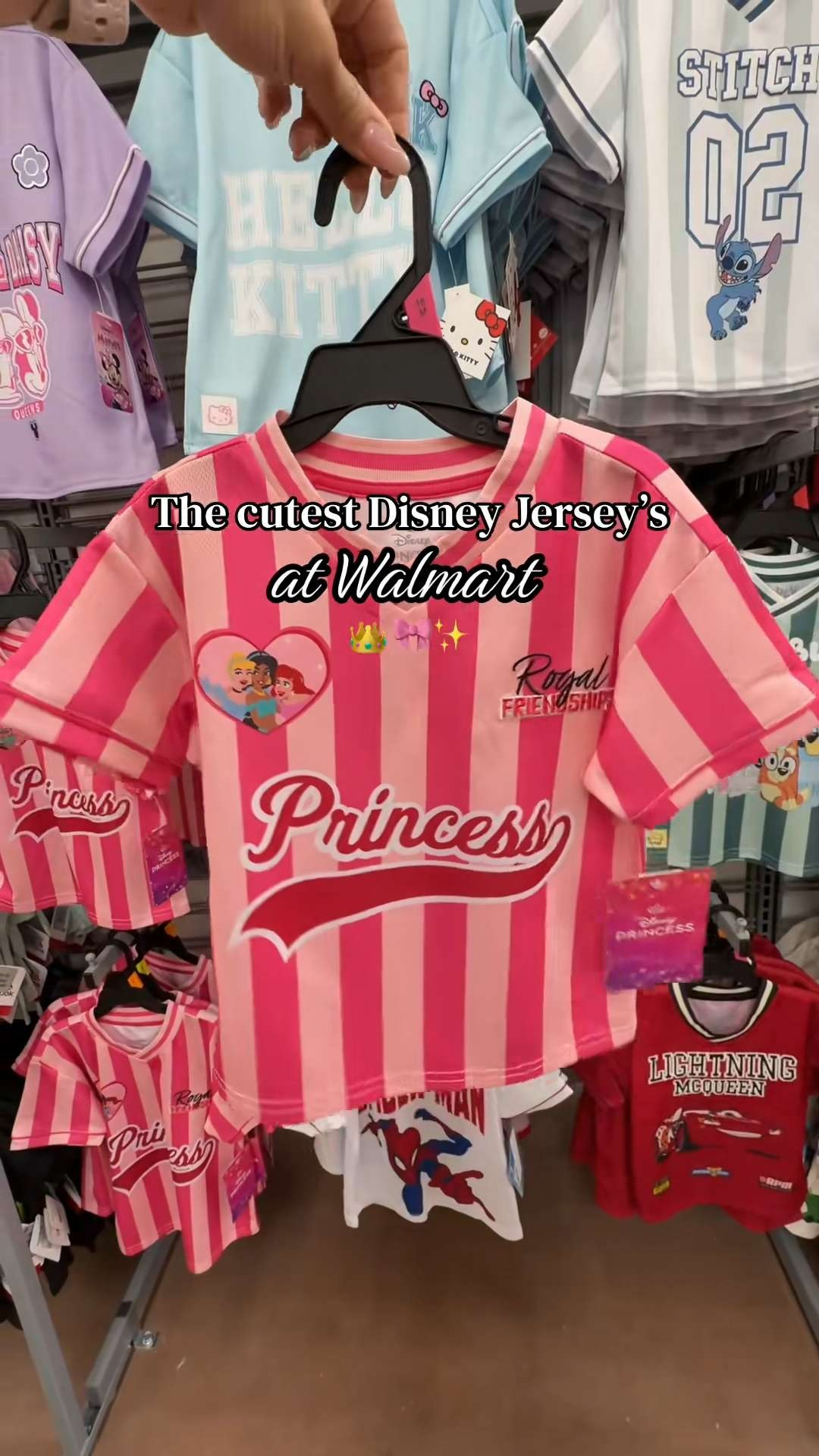 Walmart has the cutest Disney jerseys right now and I could not get over these 🥹 From Minnie & Daisy to Hello Kitty and Stitch these are such fun little finds for the kiddos.
 

 #LTKootd #LTKBaby #LTKKids