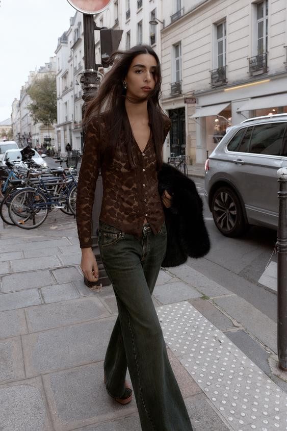 POINTELLE TOP | Zara AU