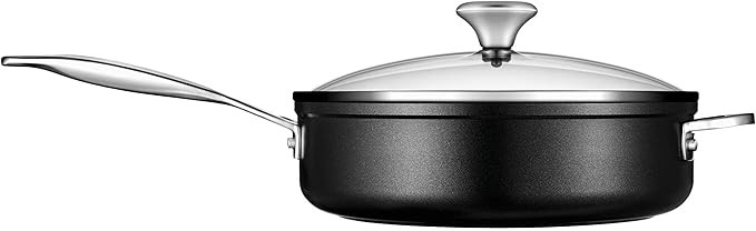 Le Creuset Toughened Nonstick PRO Saute Pan With Glass Lid, 4.25 qt. | Amazon (US)
