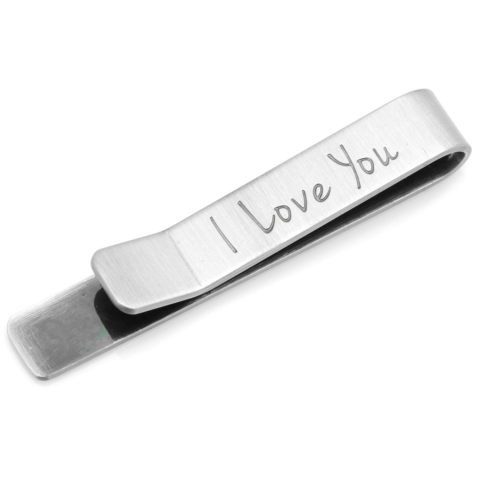 I Love You"" Tie Bar, Silver | Kohl's