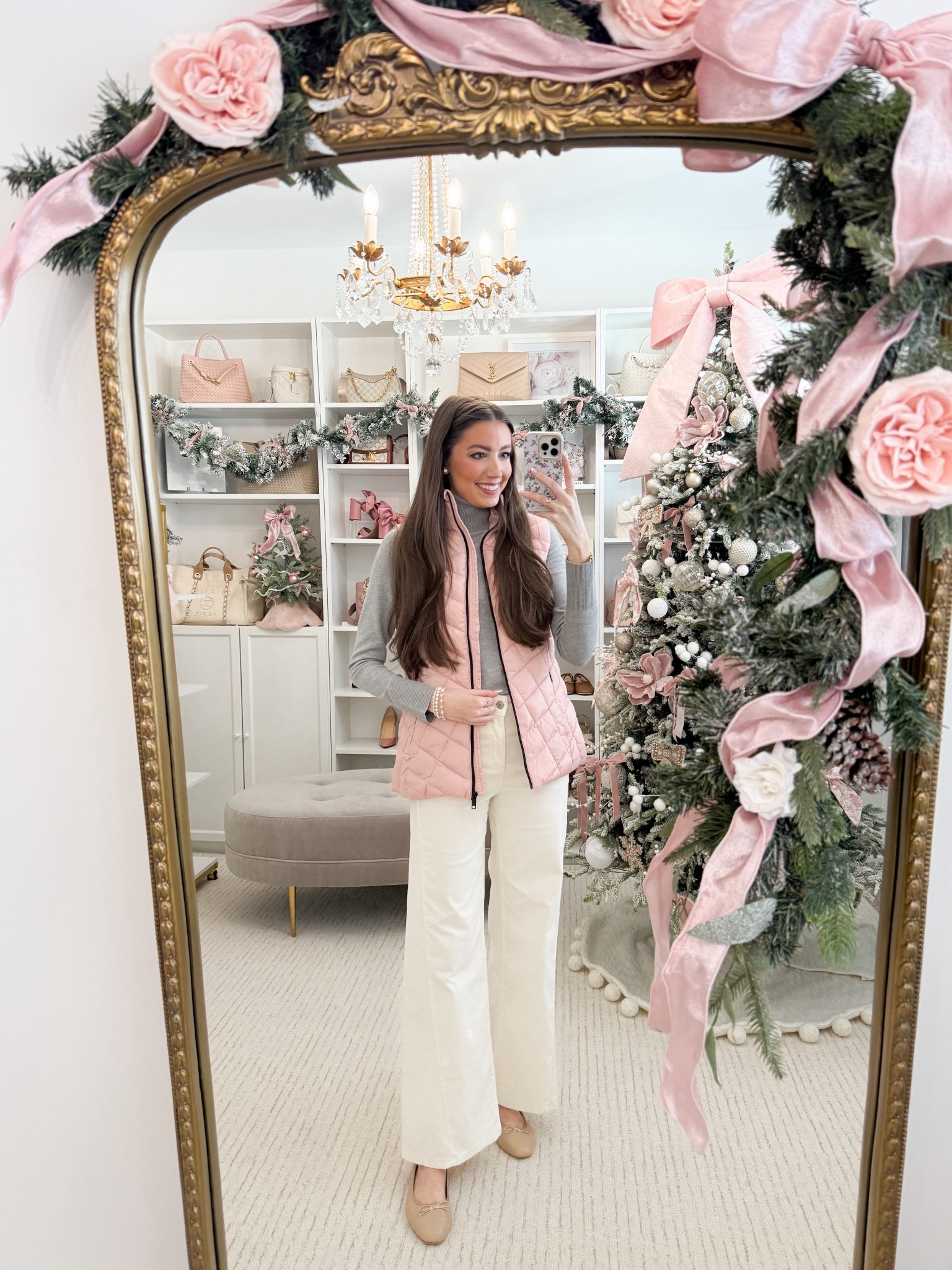 Walmart fashion finds!! Love this rose pink vest with this fine knit turtleneck. 🤍 all pieces fit true to size!

#LTKHoliday #LTKGiftGuide #LTKSaleAlert