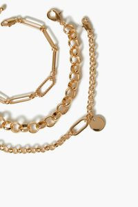 Cable & Link Chain Bracelet Set | Forever 21 (US)