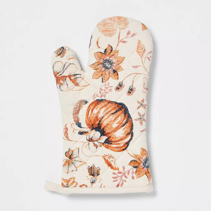 Cotton Pumpkins Oven Mitt - Threshold™ | Target