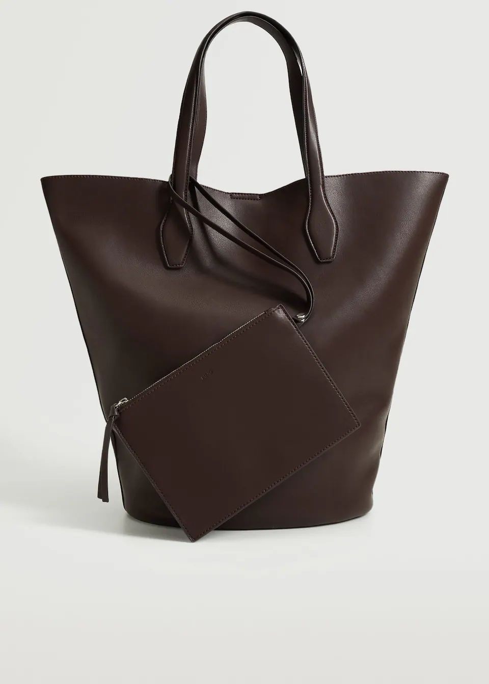 Cosmetic bag shopper bag | MANGO (US)