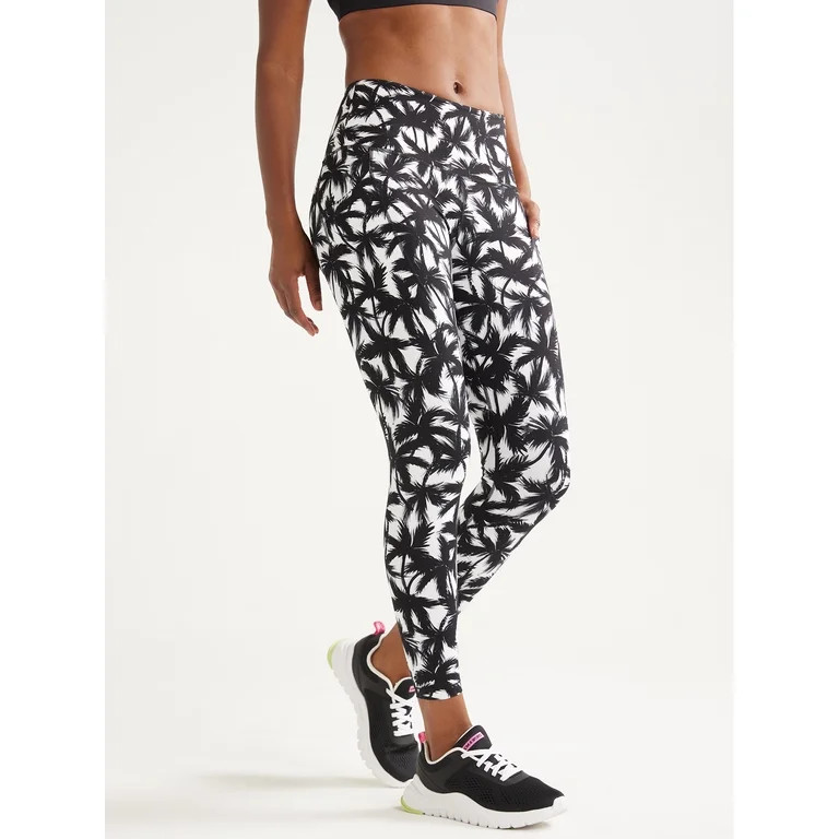 Love & Sports Women’s Performance Leggings with Side Pockets, 25” Inseam, Sizes XS-XXXL | Walmart (US)