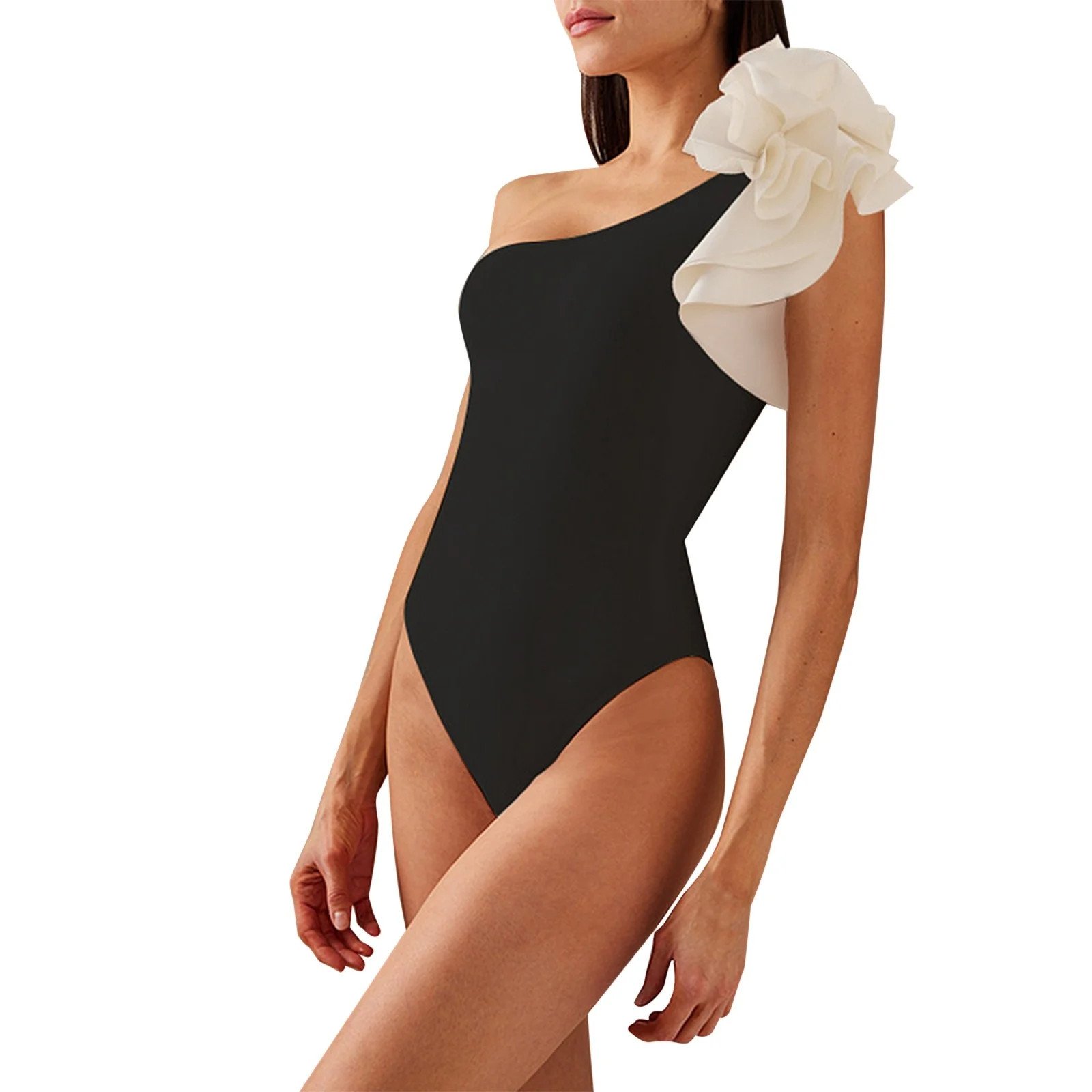 Female 4Th of July High Waisted Swimsuit Bottoms Blue Ladies Fashion Casual American Solid Color ... | Walmart (US)