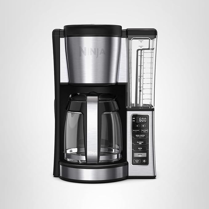 Ninja 12-Cup Programmable Coffee Brewer, 2 Brew Styles, Adjustable Warm Plate, 60oz Water Reservo... | Amazon (US)