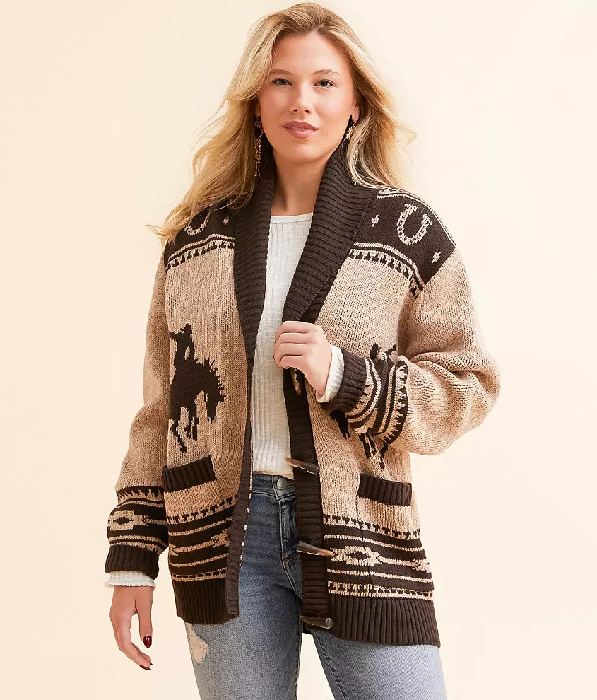 Grandpa Western Cardigan Sweater | Buckle