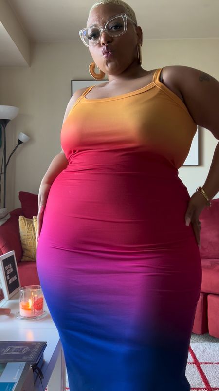 The warmer temperature colors are coming in HOT 🥵 💋💗 
Exact dress is in My TikTok
Similar Dresses Linked

Size 2X ( can size down if you are in between sizes).  

I have on shapewear Boujee Hippie 🔗 in my IG 


#LTKPlusSize #LTKStyleTip #LTKBeauty