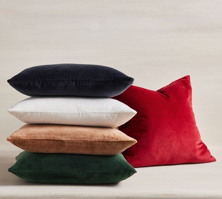 Everywhere Velvet Pillows | Pottery Barn | Pottery Barn (US)