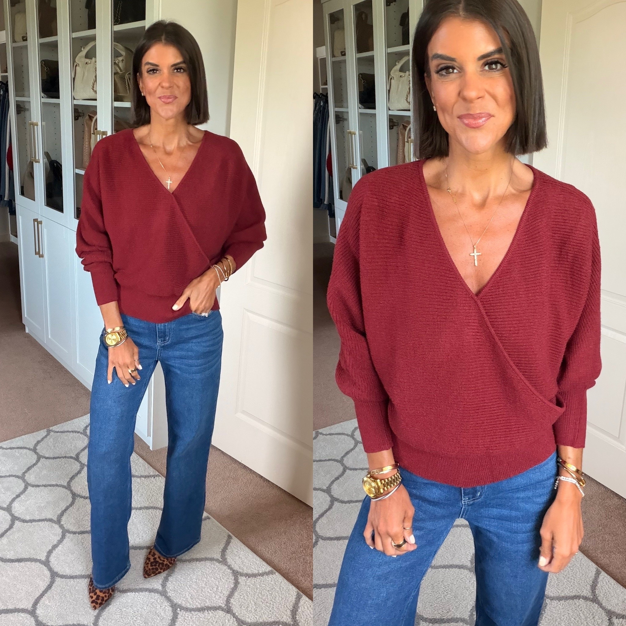 Size small in sweater xs in jeans

#LTKgrwm #LTKootd #LTKdayinmylife