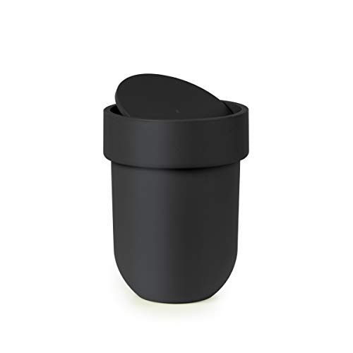 Umbra Touch Waste Can, Small 1.6 Gallon Trash Can with Lid, Swing Lid Waste Basket, Garbage Can with | Amazon (UK)