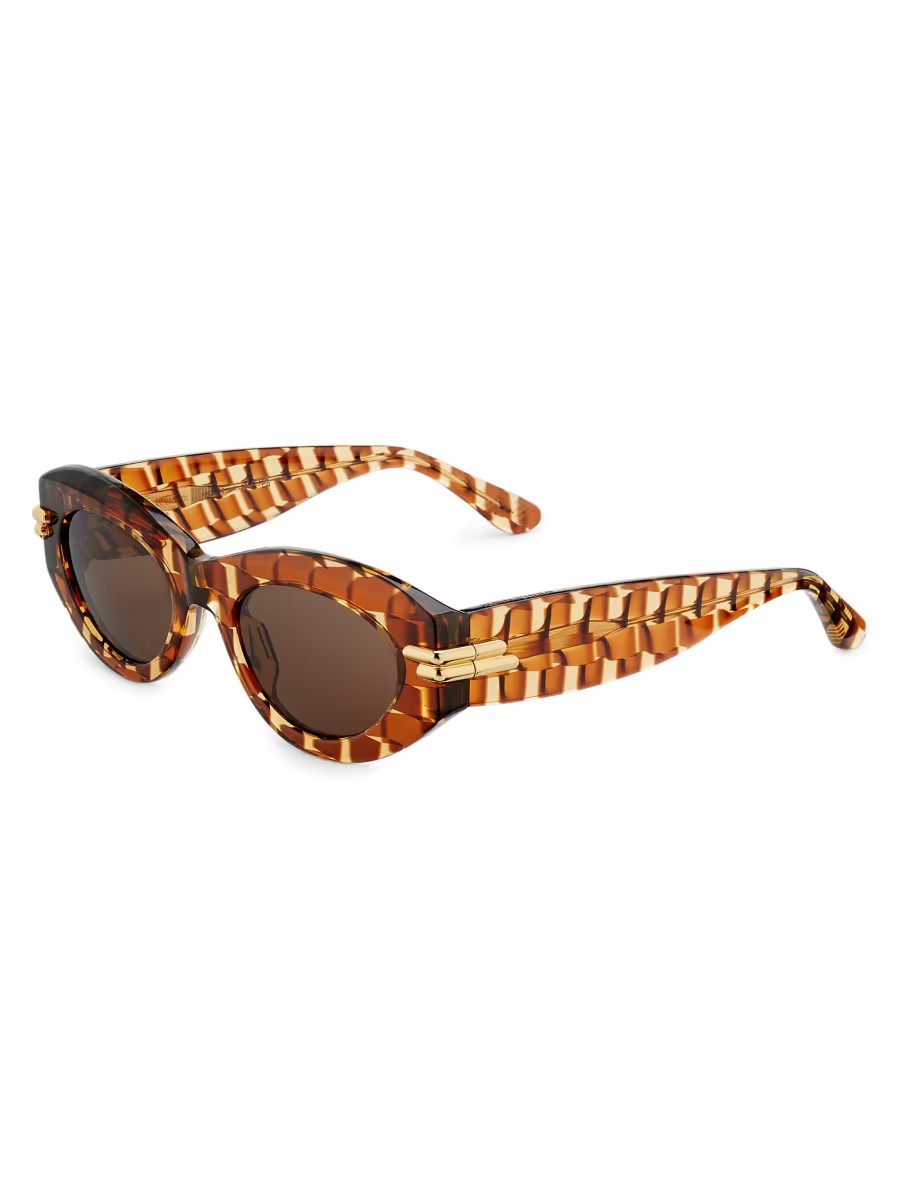 Curvy Bold Ribbon 51MM Cat-Eye Sunglasses | Saks Fifth Avenue