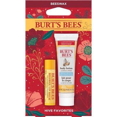Burt's Bees Hive Favorites Beeswax Lip Balm Gift Pack - 2pk | Target
