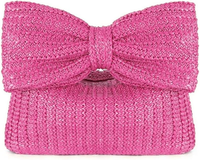 Straw Clutch Purses for Women Small Woven Cloud Dumpling Bag Summer Straw Beach Vacation Bag Cros... | Walmart (US)