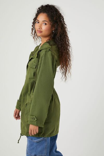 Hooded Utility Jacket | Forever 21 (US)