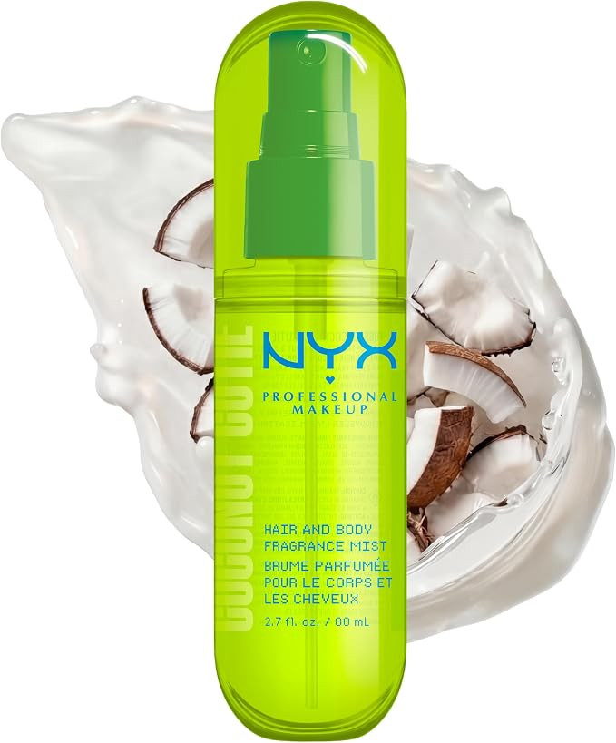 NYX Body Mist, Coconut Cutie Hair & Body Fragrance Spray, Sweet Vanilla & Whipped Cream Scent, Lo... | Amazon (UK)
