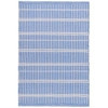 Marlo French Blue Handwoven Indoor/Outdoor Rug | Annie Selke