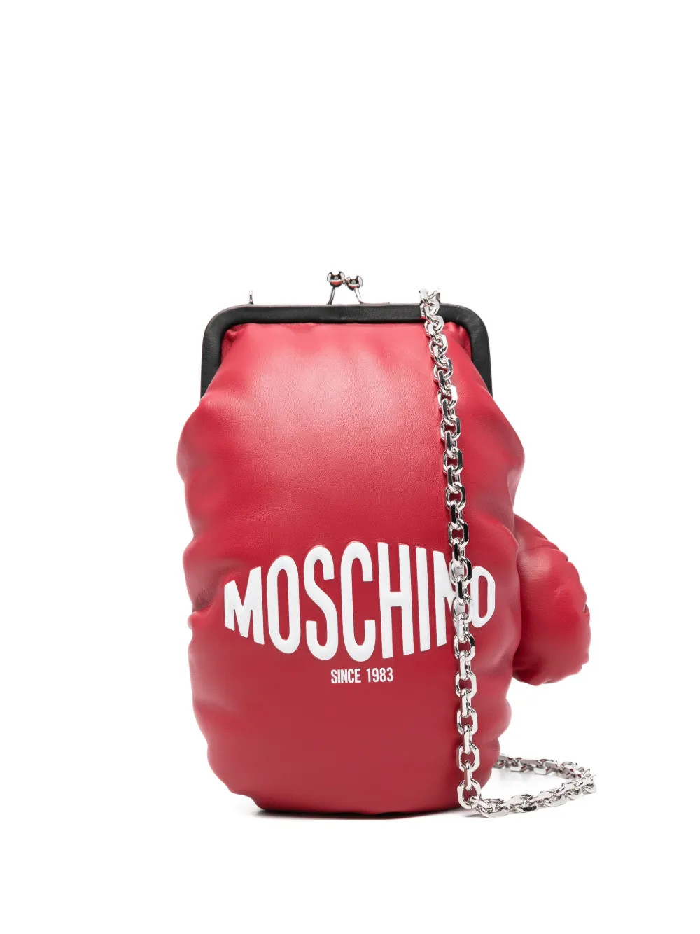 Moschinoboxing glove chain shoulder bag | Farfetch Global