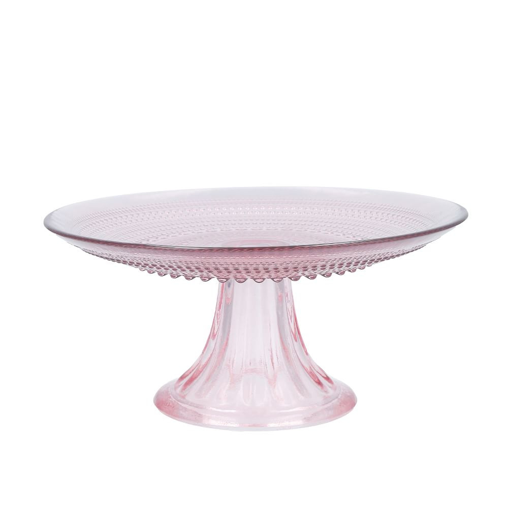 Jupiter Beaded Glass Cake Stand | West Elm (US)