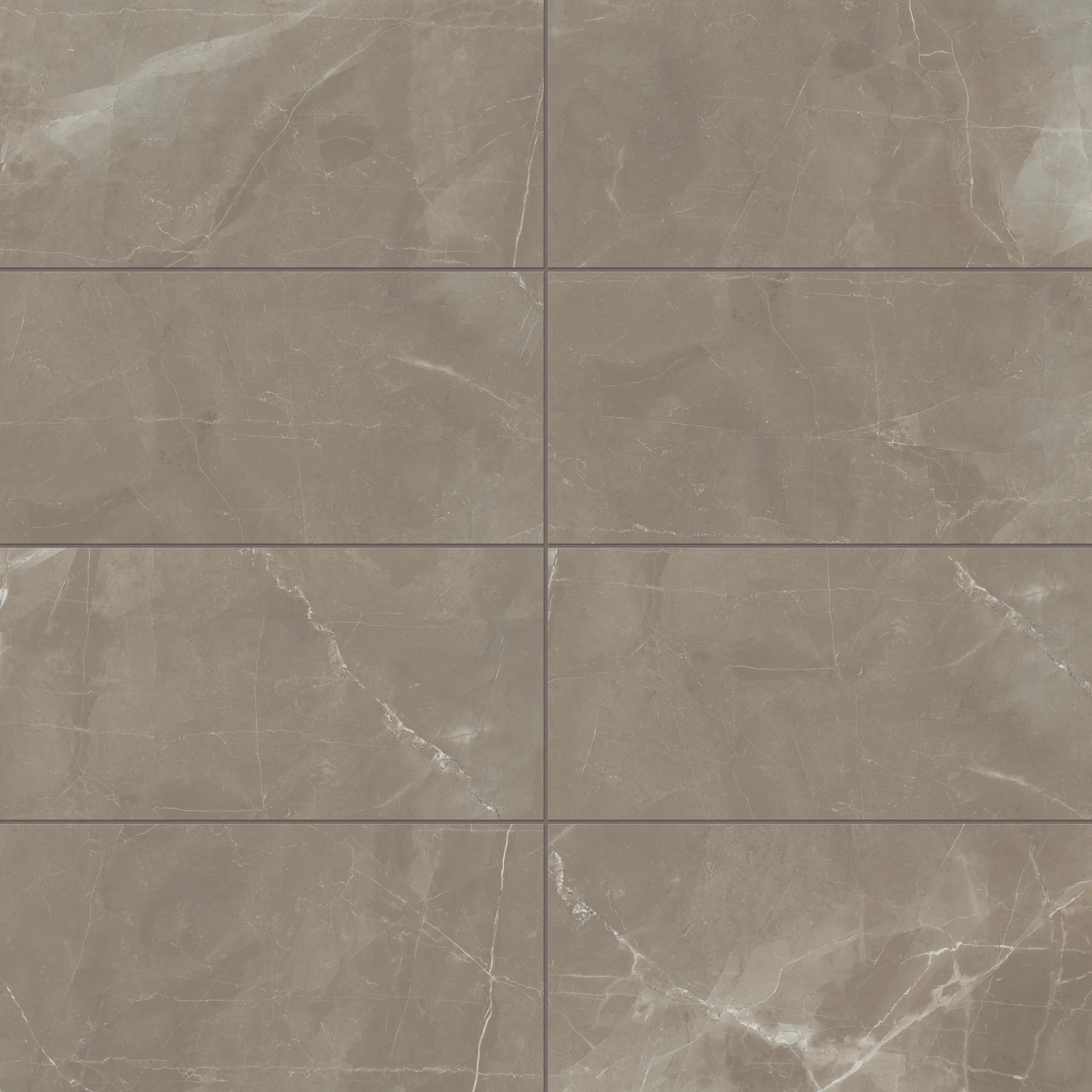 Leona 12x24 Matte Porcelain Tile in Amani Bronze | Edward Martin