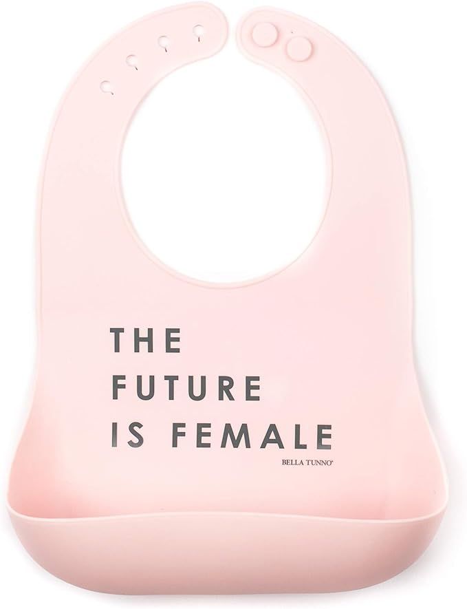 Bella Tunno Wonder Bib - Adjustable Silicone Baby Bibs for Girls, Durable and Waterproof BPA Free... | Amazon (US)