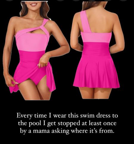 Swim dress! Wearing a large 

#LTKSeasonal #LTKFindsUnder50 #LTKSwim