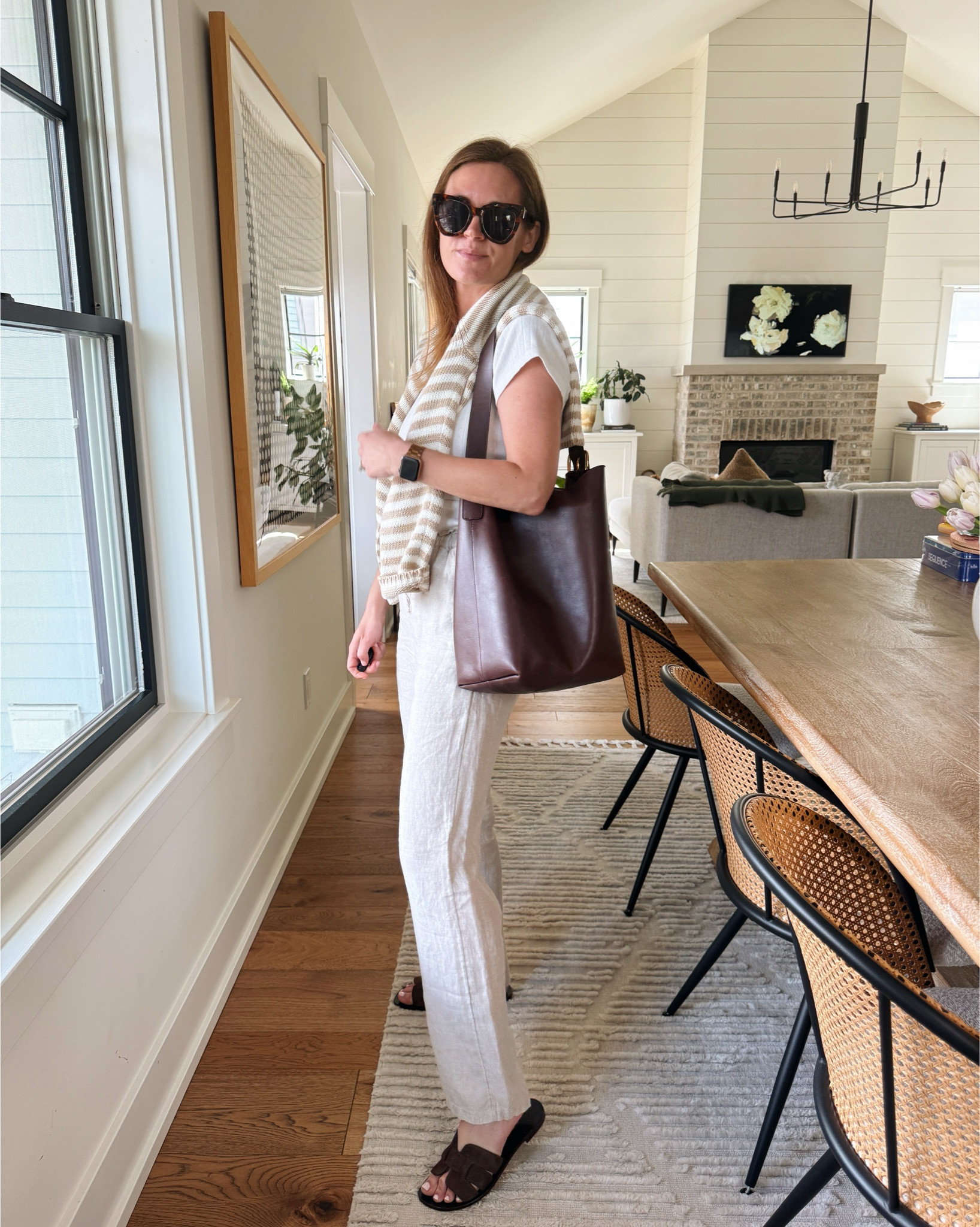 Pants run very big, I went down 2 sizes to xxs
Top size small
Sweater size smalll


#LTKootd #LTKgrwm #LTKdayinmylife