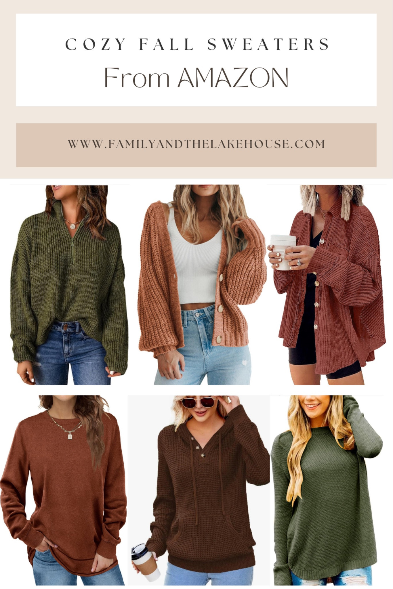 Cozy Fall Sweaters from Amazon 🍂🍁🍂🍁🍂🍁

#LTKSeasonal #LTKFallSale