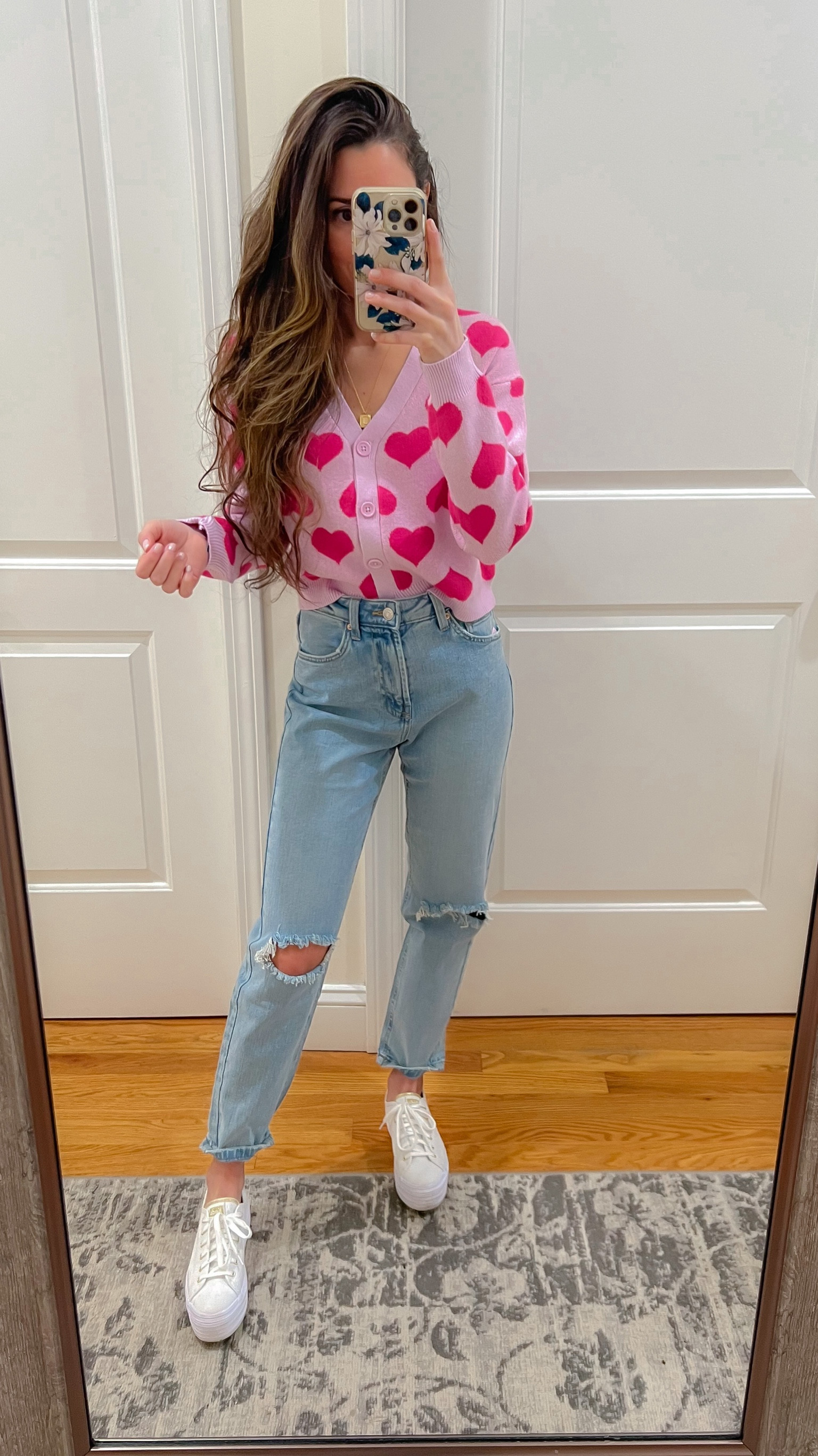 Heart sweater ; target sweater ; Valentine’s Day outfit ; casual valentine day outfit ; target jeans 

#LTKSeasonal #LTKunder50 #LTKstyletip