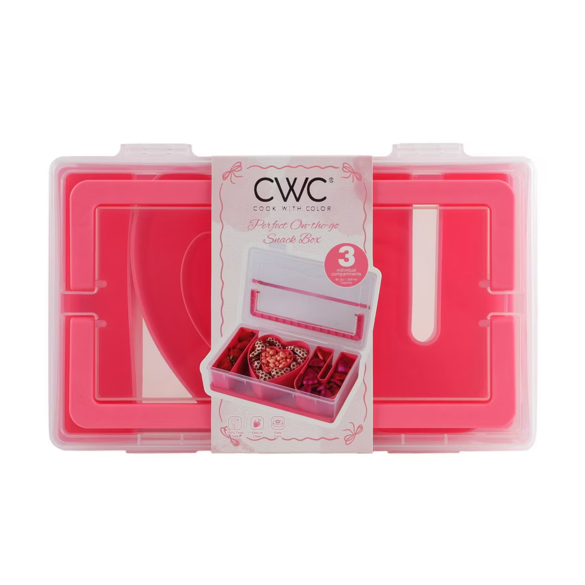 Cook With Color Sentiment Snack Box Food Storage Container | Target