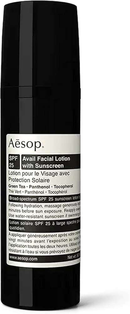 AESOP - Avail Body Lotion SPF 50 | 150mL Dry Skin Body Lotion | Moisturizing Lotion for All Skin Types | Paraben, Sulphate, Cruelty-Free & Vegan Body Lotion for Women & Men | Amazon (US)